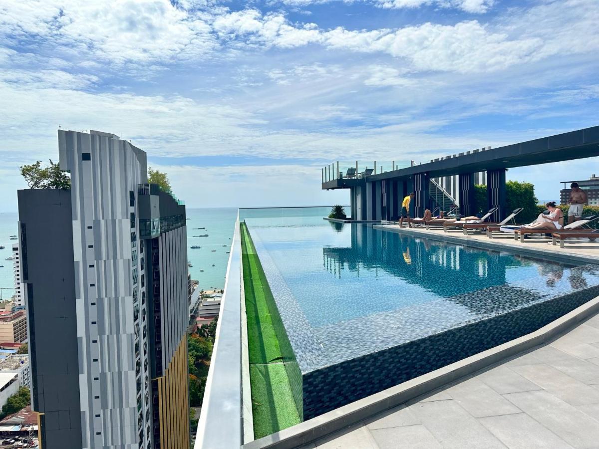 Best Location Condo With Swimming Pool, Gym, Sauna, Washing Mashine, Fast Internet In Central Of Pattaya Εξωτερικό φωτογραφία