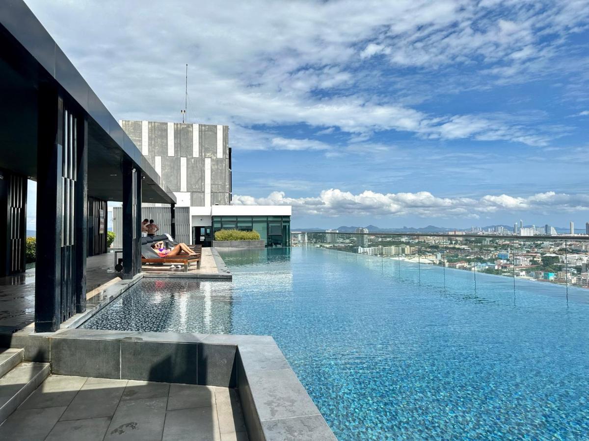 Best Location Condo With Swimming Pool, Gym, Sauna, Washing Mashine, Fast Internet In Central Of Pattaya Εξωτερικό φωτογραφία